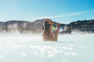 Tratamento de piscina aquecida