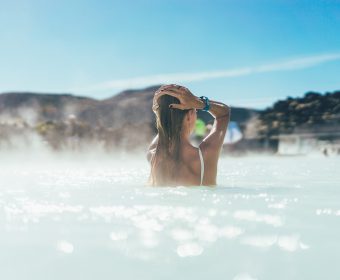 Tratamento de piscina aquecida