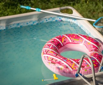 primavera na piscina